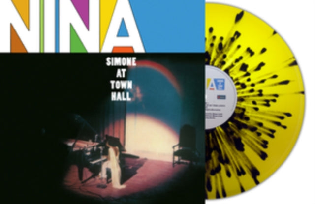 NINA SIMONE - At Town Hall (Yellow/Black Splatter Vinyl) - Vinyl Recor