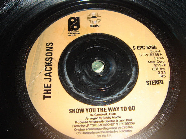 Jacksons - Show You The Way To Go - Used Vinyl Record 7"
