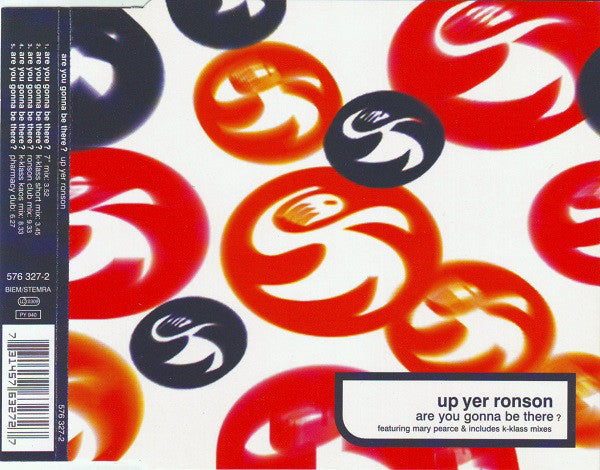Up Yer Ronson - Are You Gonna Be There? - Used CD