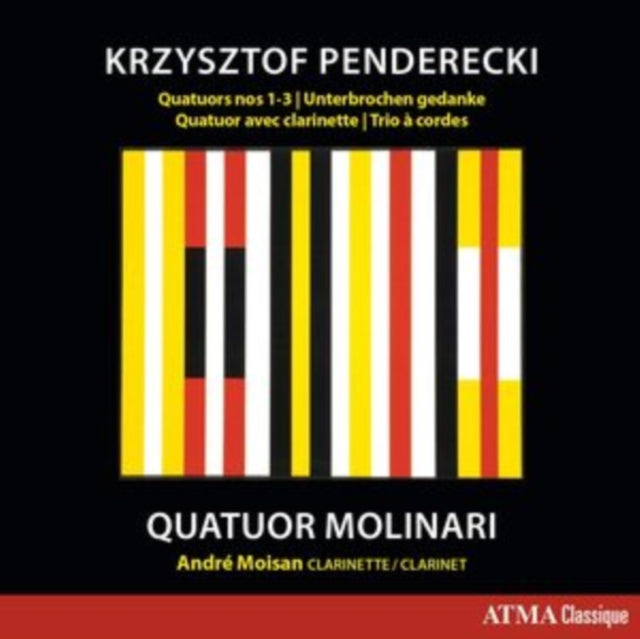 Krzysztof Penderecki: Quatuors Nos 1-3/Unterbrochen Gedanke/... - CD