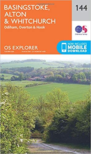 Ordnance Survey - Basingstoke, Alton and Whitchurch : 144 - New Sheet