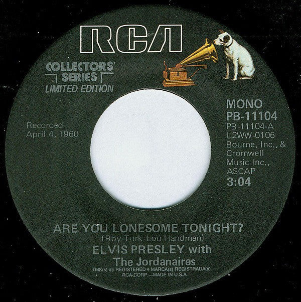 Elvis Presley - Are You Lonesome Tonight? / I Gotta Know - Used Vinyl