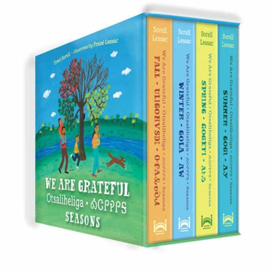 Frane Lessac - We Are Grateful Otsaliheliga: Seasons - New Board book