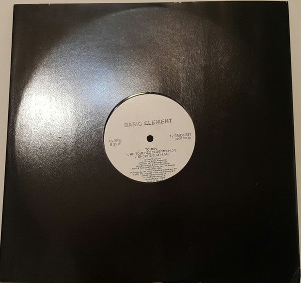 Basic Element - Touch - Used Vinyl Record 12"