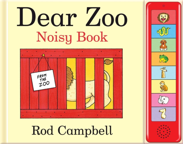 Rod Campbell - Dear Zoo Noisy Book - Hardback