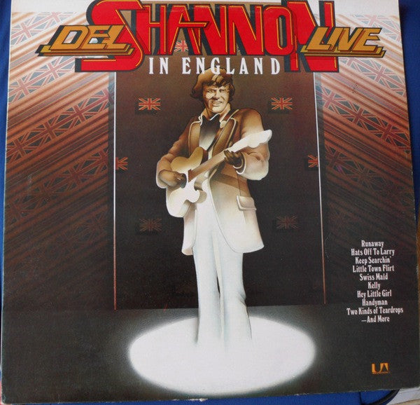 Del Shannon - Live In England - Used Vinyl Record