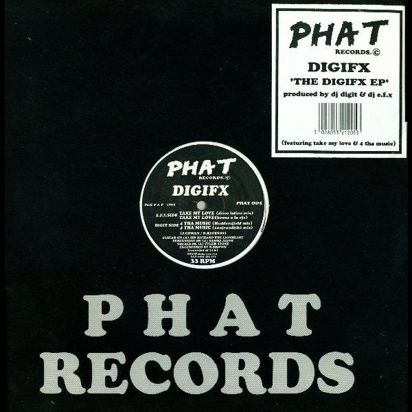 Digifx - EP - Used Vinyl Record 12"
