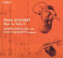 SCHUBERT - :MUSIC FOR VIOLIN II - CD