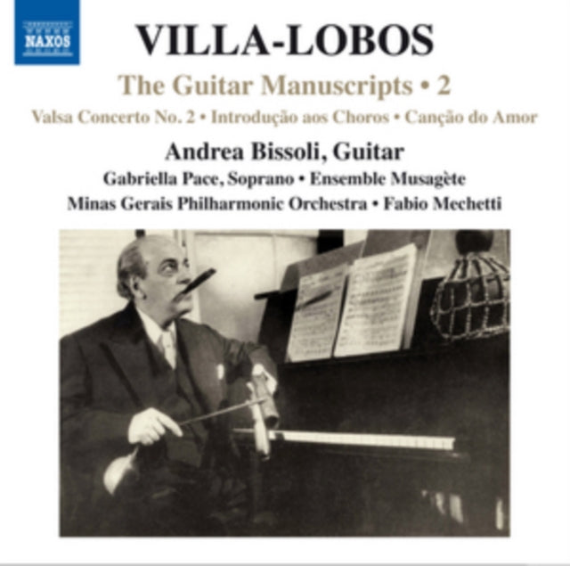 ANDREA BISSOLI:MECHE - VILLA-LOBOS:GUITAR VOL. 2 - New CD