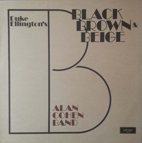 Alan Cohen Band - Duke Ellington's Black Brown & Beige - Used Vinyl R