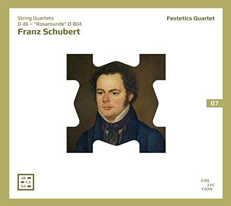FESTETICS QUARTET - SCHUBERT STRING QUARTETS D 46 - CD