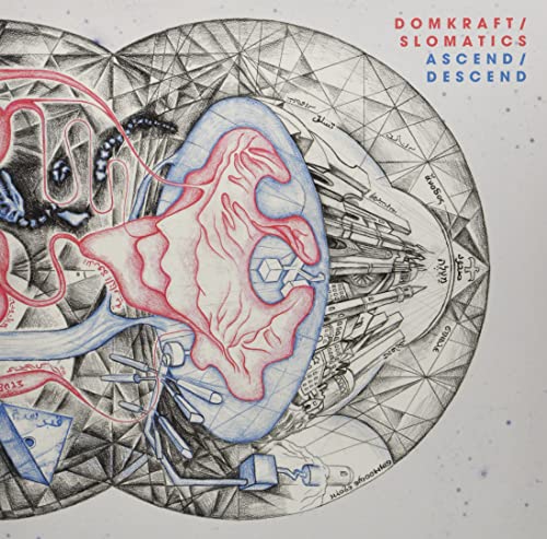 DOMKRAFT / SLOMATICS - ASCEND / DESCEND (RED/WHITE VINYL) - Vinyl Recor