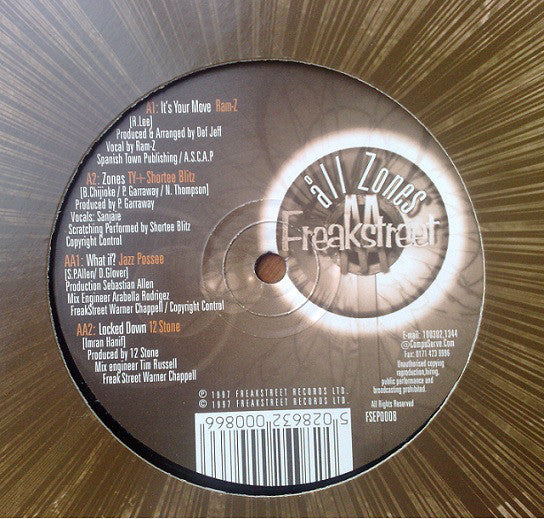 Various - Freakstreet All Zones - Used Vinyl Record 12"
