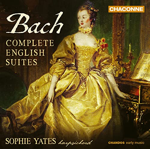 SOPHIE YATES - BACH:COMPLETE ENGLISH SUITES - CD