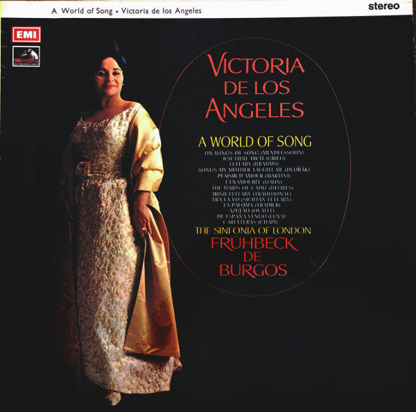 Victoria De Los Ange - A World Of Song - Used Vinyl Record