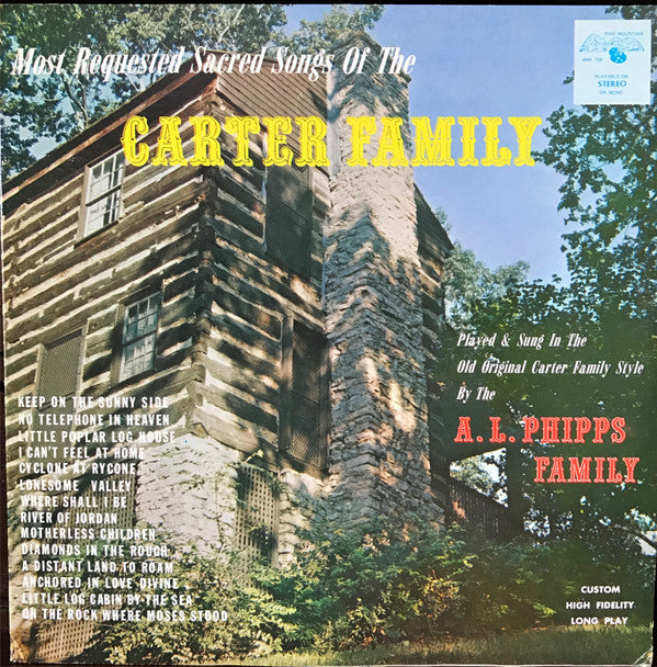 Phipps Family - Most Requested Sacred Songs Of The Carter Family - Us