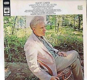 Elliott Carter - Variations For Orchestra / Double Concerto - Used V