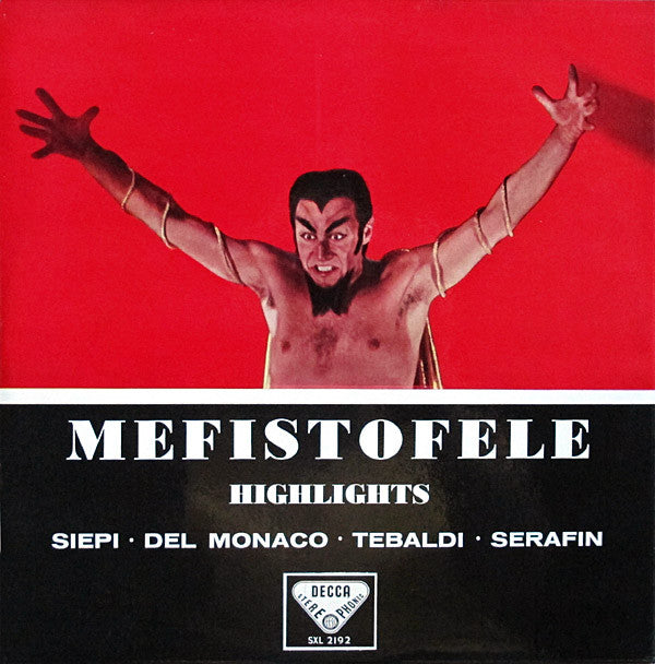 Cesare Siepi - Mefistofele Highlights - Used Vinyl Record