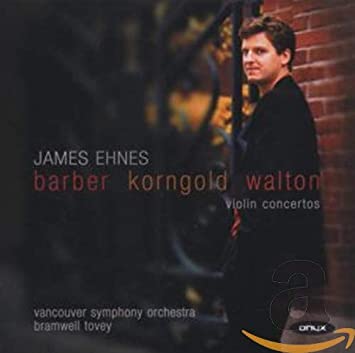 JAMES EHNES - VIOLIN CONCERTS - CD ALBUM