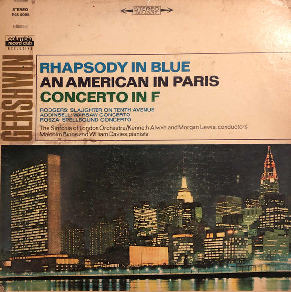George Gershwin - Rhapsody In Blue / An American In Paris / Concerto