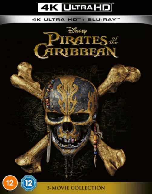Pirates Of The Caribbean 1-5 - Blu-ray 4K
