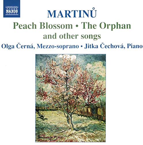 OLGA CERNA:JITKA CEC - MARTINU: SONGS - New CD