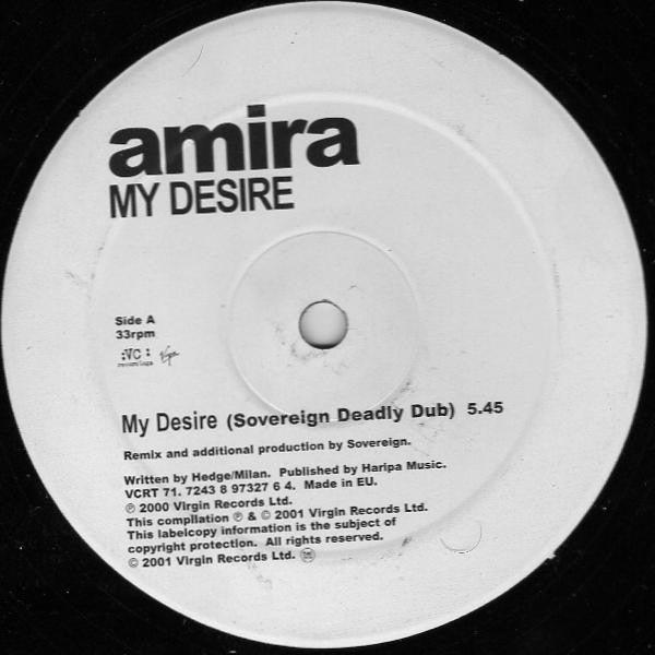 Amira - My Desire - Used Vinyl Record 12"