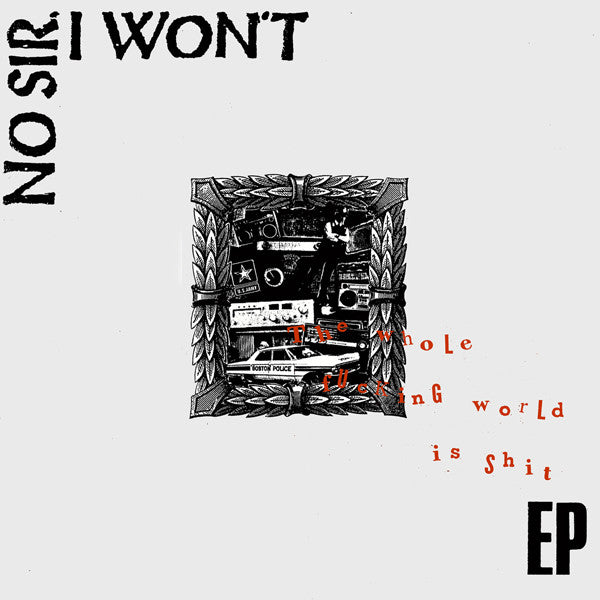 No Sir I Won't - Shit EP - Used Vinyl Record 12"