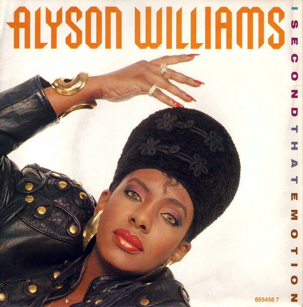 Alyson Williams - I Second That Emotion - Used Vinyl Record 7"