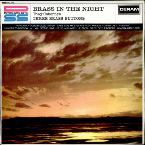 Tony Osborne's Three - Brass In The Night - Used Vinyl Record