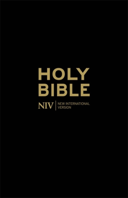 New International Ve - NIV Holy Bible - Anglicised Black Gift and Awar