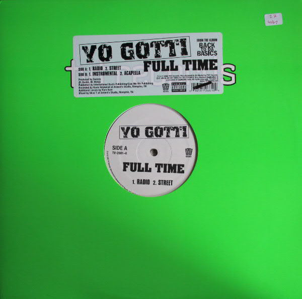 Yo Gotti - Full Time - Used Vinyl Record 12"