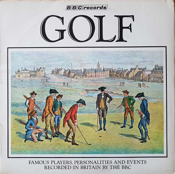 Various - Golf Famous Players, Personalities And Events - Used Vinyl Re