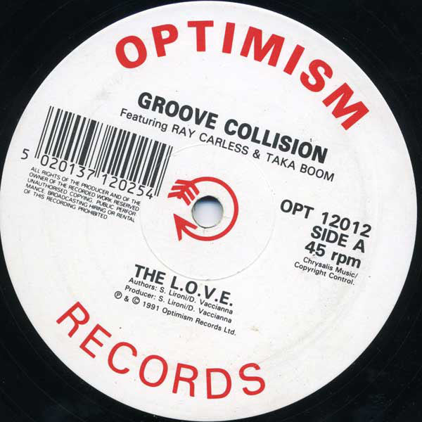 Groove Collision - L.O.V.E. - Used Vinyl 12"