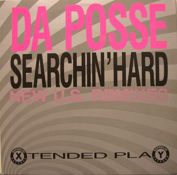 Da Posse - Searchin' Hard (New U.S. Remixes) - Used Vinyl Record 12"