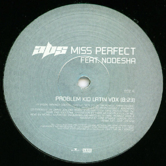 Abs - Miss Perfect - Used Vinyl Record 12"