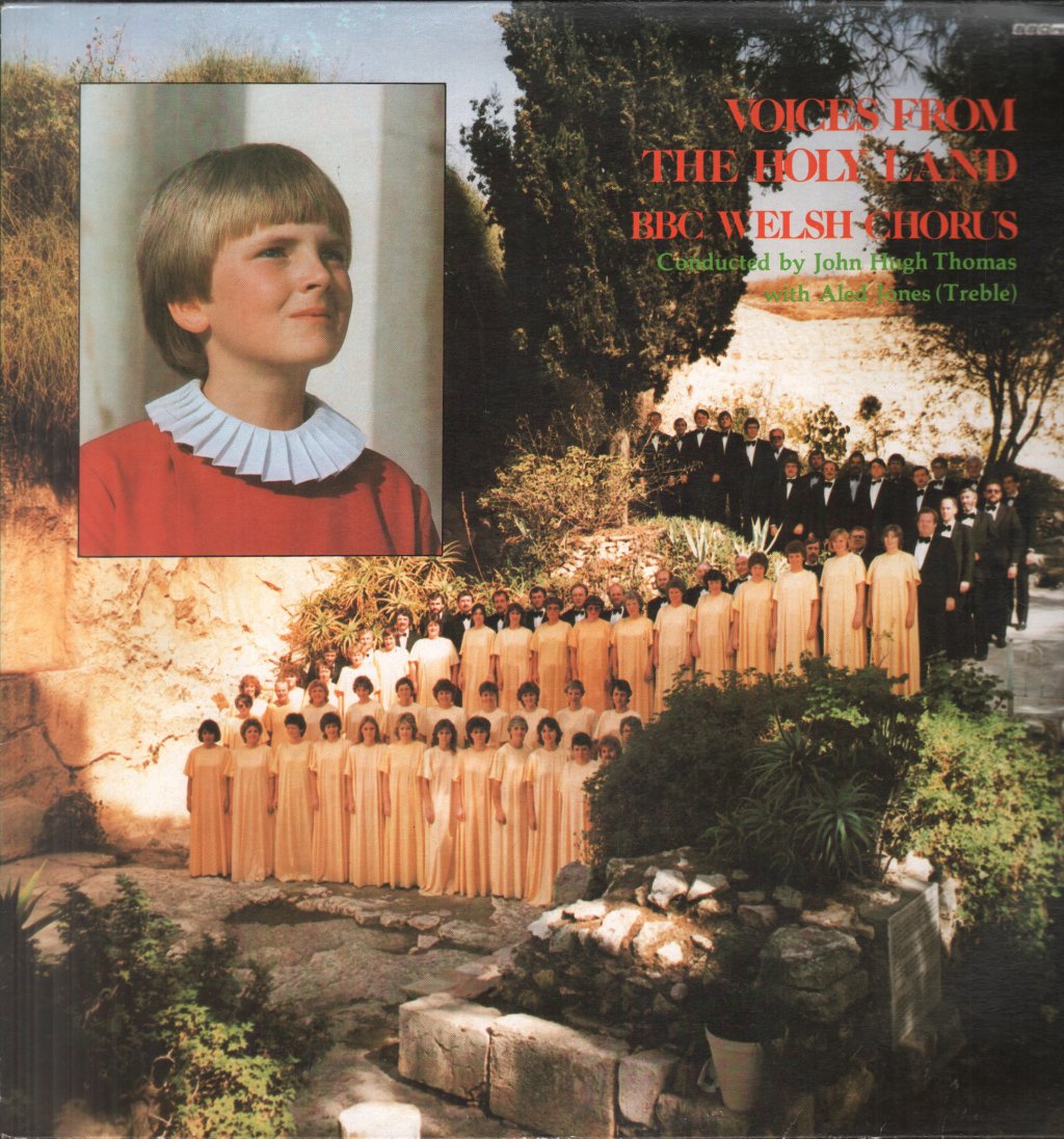 BBC Welsh Chorus - Voices From The Holy Land - Used Vinyl Record
