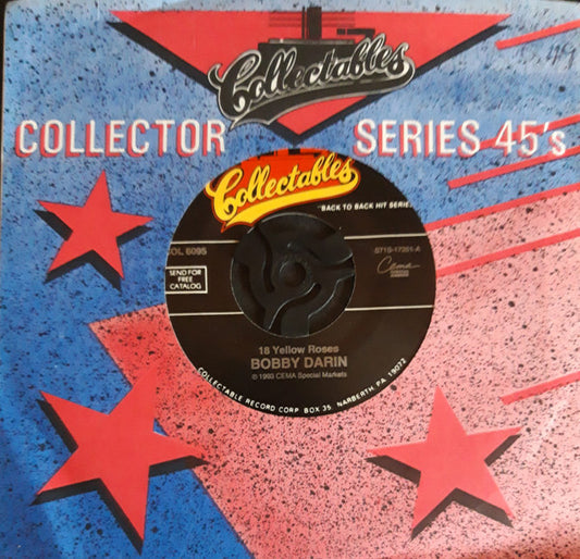 Bobby Darin - 18 Yellow Roses / You're The Reason I'm Living - Used