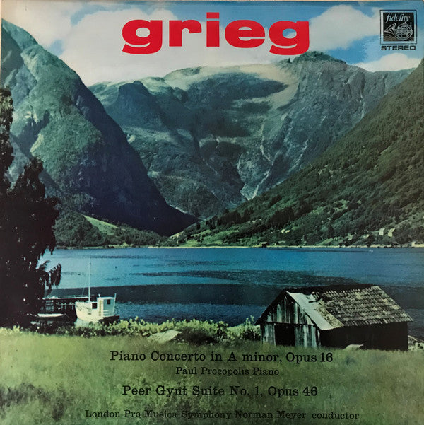 Edvard Grieg - Piano Concerto In A Minor, Op. 16 / Peer Gynt Suite N