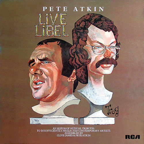 Pete Atkin - Live Libel - Used Vinyl Record