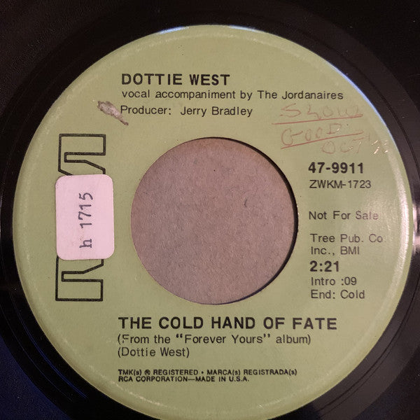 Dottie West - Forever Yours - Used Vinyl Record 7"