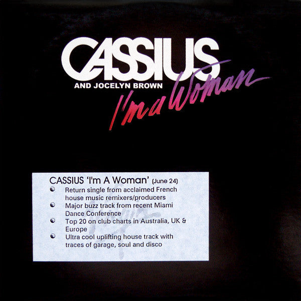 Cassius - I'm A Woman - Used CD