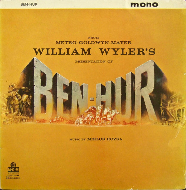 Miklos Rozsa - Ben-Hur (Original Motion Picture Soundtrack) - Used Vi