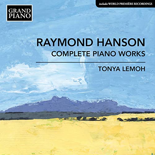 TONYA LEMOH - HANSON:COMPLETE PIANO WORKS - CD