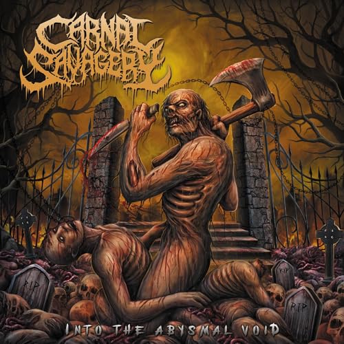 CARNAL SAVAGERY - INTO THE ABYSMAL VOID (CLEAR FORMALDEHYDE YELLOW VINY
