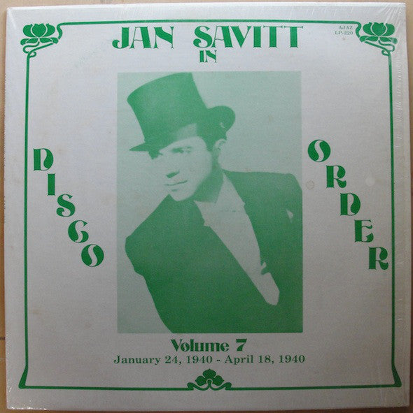 Jan Savitt - In Disco Order, Volume 7 - Used Vinyl Record