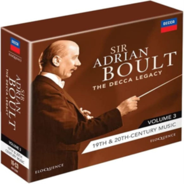 SIR ADRIAN BOULT - DECCA LEGACY VOL 3 - CD