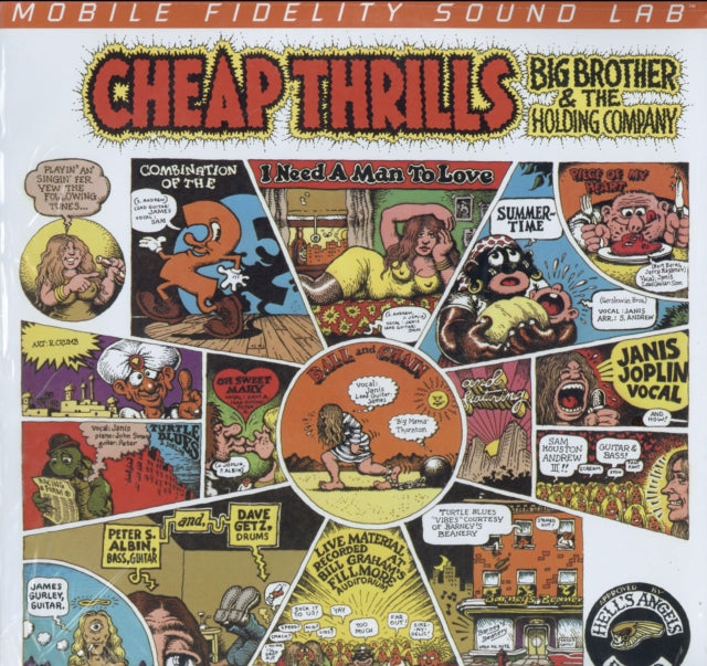 BIG BROTHER & THE HO - CHEAP THRILLS - Vinyl Record