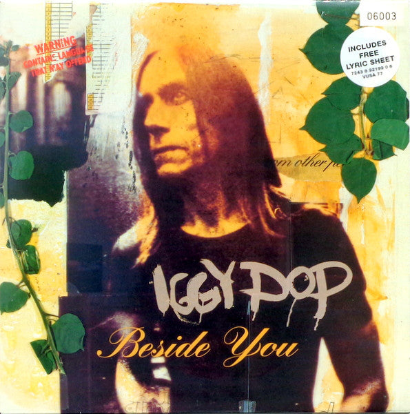 Iggy Pop - Beside You - Used Vinyl Record 10"