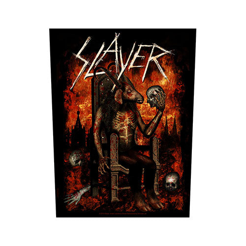SLAYER - DEVIL ON THRONE (BACKPATCH) - Patch - PHM